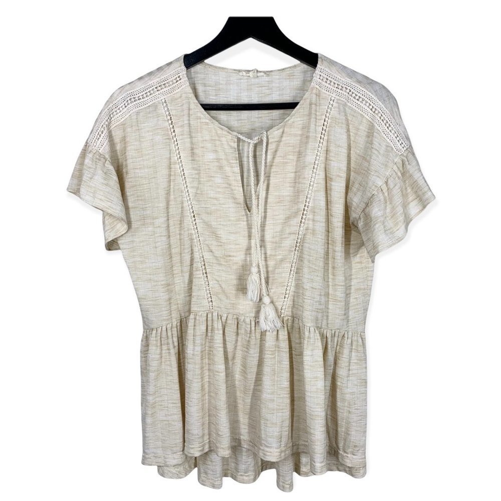 Copper Key Space Dye Print Top - Medium